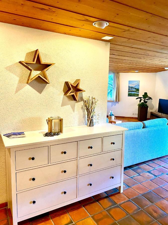 Appartement Aareschlucht- Grandiose Aussicht Fuer 2-6 Pers. Meiringen Bagian luar foto